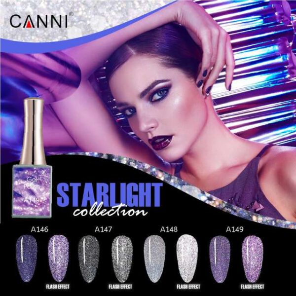 ⁦לק ג'ל קאני פלאש - CANNI A148⁩ – תמונה ⁦2⁩