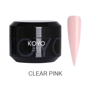 פוליג'ל CLEAR PINK - 50ML - קויו
