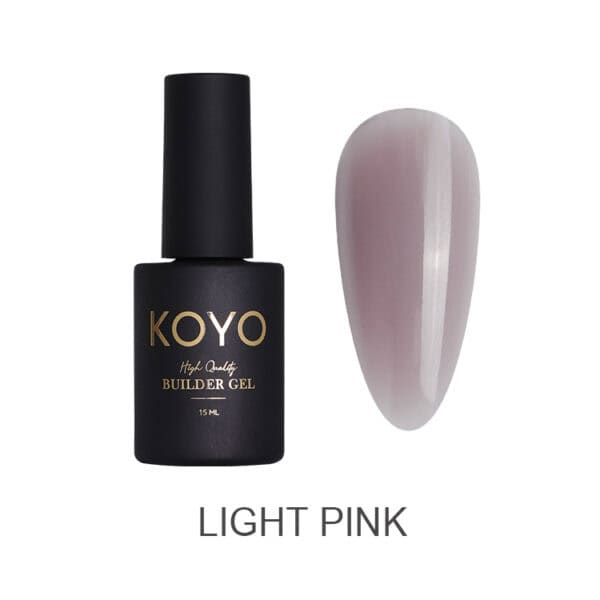 בילדר ג'ל  LIGHT PINK -15ML קויו