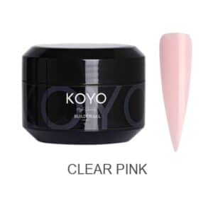 בילדר ג'ל 50ML - CLEAR PINK- קויו