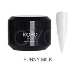 בילדר ג'ל 50ML - FUNNY MILK- קויו
