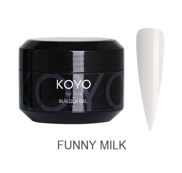 בילדר ג'ל 50ML - FUNNY MILK- קויו