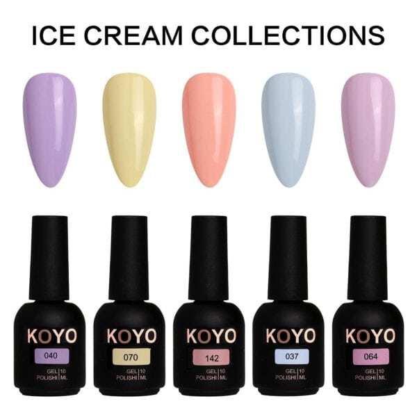 ⁦מארז ice cream - צבעי פסטל koyo⁩ – תמונה ⁦8⁩