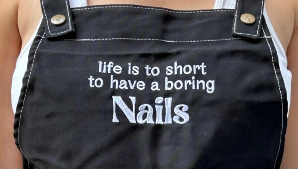 ⁦סינר -  life is too short⁩ – תמונה ⁦2⁩
